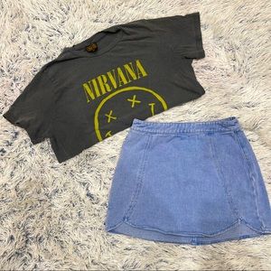 Pacsun Scallop Skirt